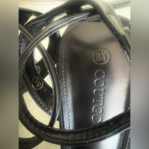 Coutgo Women's Bow Knot Heels 8.5 - Picture 8 of 8